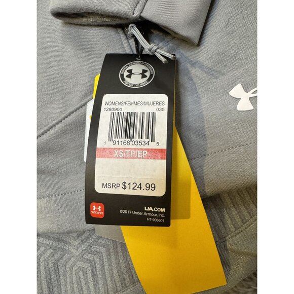 Under Armour Women's XS UA ColdGear® Dobson Softershell Gray New Jacket Full zip - Picture 5 of 9